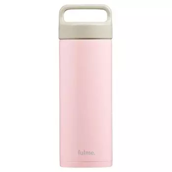 Iris Ohyama Fulme Water Bottle Tumbler Mug Bottle Stainless Steel 480ml Glossy Pink with Lid Handle Handle Heat Insulation Cold Insulation Vacuum