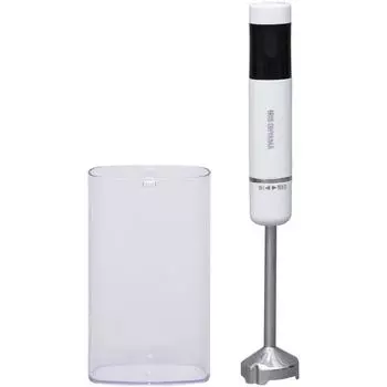 Iris Ohyama Hand Blender Crush Mix 2-in-1 IHB-601-W