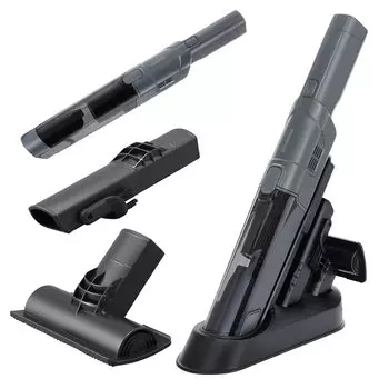 Iris Ohyama Handy Cleaner Vacuum Cleaner Беспроводной автомобильный пылесос Мощное всасывание Компактный Гарантия производителя Легкий 500 г Подставка для зарядки Номер издания