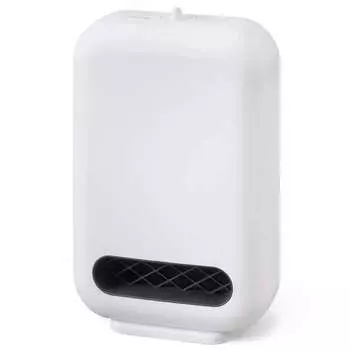 Iris Ohyama Heater Ceramic Fan Heater 1200W Tipping Off Function Fast Heating Small Compact CH-127D White