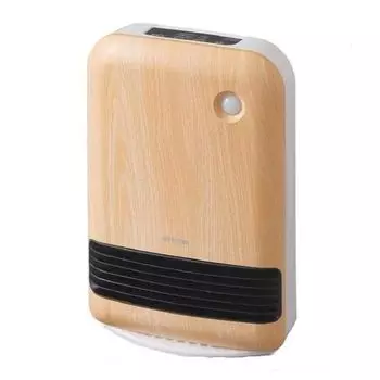 Iris Ohyama Heater Ceramic Fan Heater Heating Equipment Electric Feet Small Warm Air Energy Saving Dressing Room with Motion Sensor Large Air Volume W