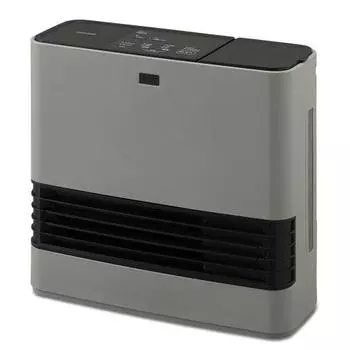 Iris Ohyama Heater, Ceramic Fan Heater, Large Air Volume, 1200W, Humidifying Function, 3 Level Temperature Adjustment, Fall Off Function, Quick Heatin