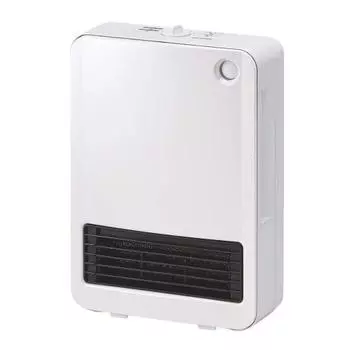IRIS OHYAMA Heater Ceramic Fan Heater with Human Sensor 1200W ~8 Tatami Width 24 x Height 34 x Depth 11cm PCH-125D-W White
