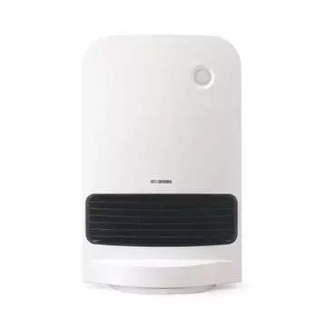 Iris Ohyama Heater, Ceramic Fan Heater, with Motion Sensor, Power Saving, Energy Saving, Large Air Volume, Oscillating Type, 1200W, Fall Off Function,