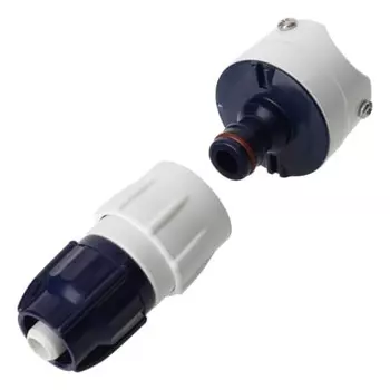 IRIS OHYAMA Hose Parts Faucet One-Touch Connector 12-15 Marine Blue SGP-103SD