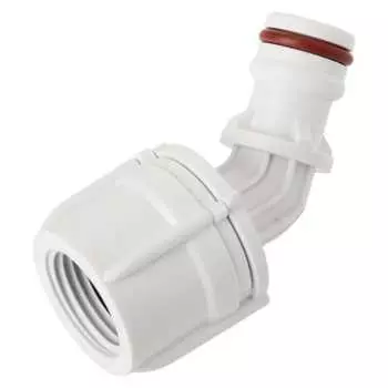 IRIS OHYAMA Hose Parts Underground Water Faucet Base White SGP-30D