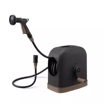 Iris Ohyama Hose Reel 20m High Durability Hose Reel HG [3x Strength] Comes with Faucet Joint, Hose Inner Diameter 12mm, Uses Hose with Pressure-resist