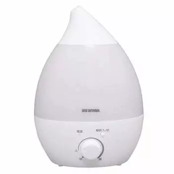 Iris Ohyama Humidifier, Large Capacity, Ultrasonic Type, Humidification Volume 280ml, Tank Capacity 2.8L, 8 Tatami Mats, 10 Hours Continuous Humidific