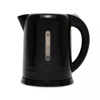 IRIS OHYAMA IRIS PLAZA Plenty of large capacity Empty firing prevention function Easy to see contents Automatic switch OFF Easy to clean Black 1.7L