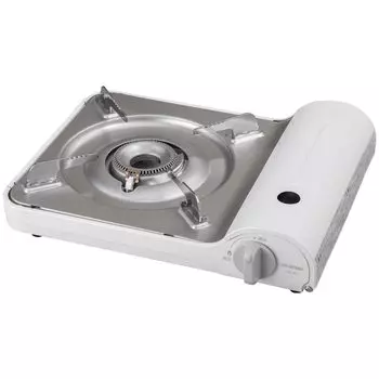 IRIS OHYAMA Кассетная плита из алюминия для кемпинга на открытом воздухе, предотвращение стихийных бедствий, настольная плита, тушеная в горшочке, сукияки, якинику, домашняя вечеринка, цвет не совсем белый IGC-E1-W