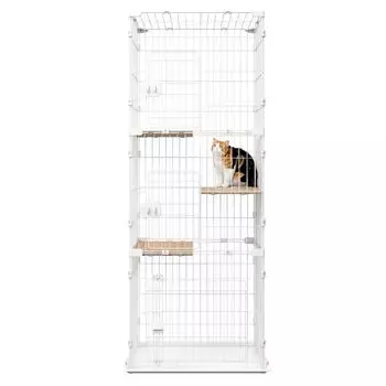 Iris Ohyama Компактная клетка для кошек Natural 3 Tier Natural