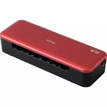 Iris Ohyama Laminator A4 compatible time 35 seconds Red ~150m Warm-up Anti-wavy HSL-A44-R