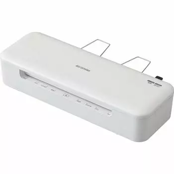 Iris Ohyama Laminator Compatible with A4 time 35 seconds Reverse function White ~ 150m Warm-up Anti-wavy HSL-A42-W