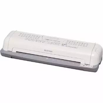 Iris Ohyama Laminator Compatible with time 6 minutes With temperature control function LTA32W A3/A4 ~150m Warm-up White/Gray