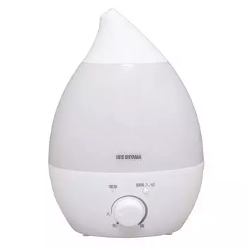 Iris Ohyama Large Ultrasonic Humidification Volume Tank Capacity 8 Tatami 10 Hours Continuous Aroma Drop For Desk White Humidifier, Capacity, Type,
