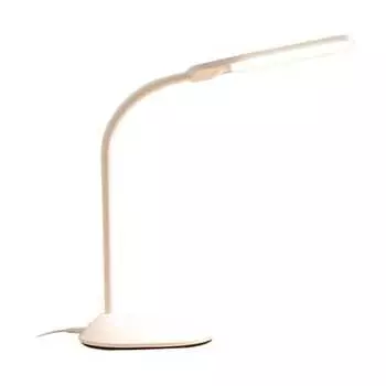 IRIS OHYAMA [Меры по энергосбережению] Светодиодный настольный светильник IRIS OHYAMA, 3 уровня цветового тонирования, плавная регулировка яркости, простота в эксплуатации, свободно перемещаемый, гибкий кронштейн,