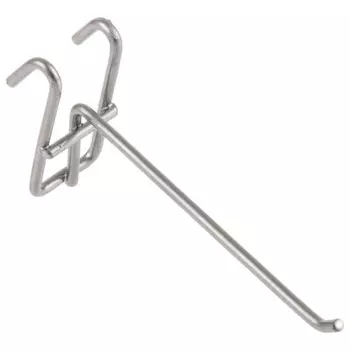 Iris Ohyama Mesh Panel Hook 100mm Silver MPA-F10
