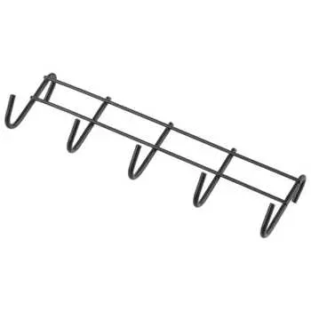IRIS OHYAMA Mesh Panel Hook 5 Rows Black MPA-5F