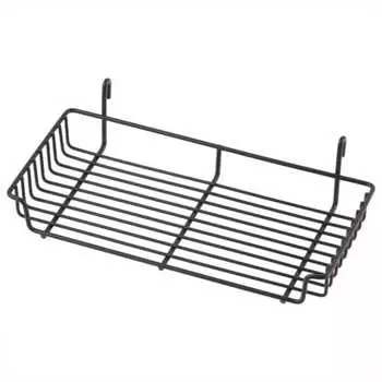 Iris Ohyama Mesh Panel Tray Small MPA-TS Black