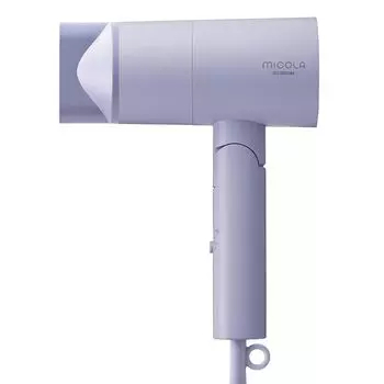 Iris Ohyama MICOLA Фен Большой объем воздуха Быстрая сушка Легкий скоростной ионный фен Лаванда HDR-M101-V