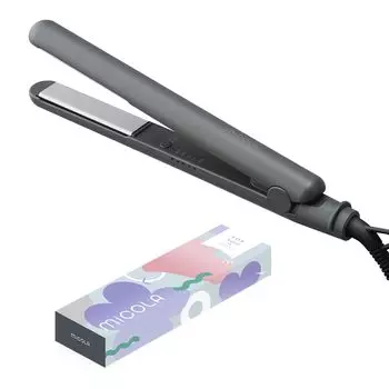 IRIS OHYAMA MiCOLA Выпрямитель Подходит для использования за границей Регулируемый Серый Утюг, Использование, Температура, SIR-AZ102-H, серый