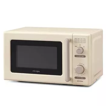 IRIS OHYAMA Микроволновая печь 17 л, однофункциональная поворотная тарелка, бесплатная доставка по всей стране, совместимая с ретро-моделью Ricopa 650 Вт, 3 уровня выходного сигнала, функция таймера, 1 год