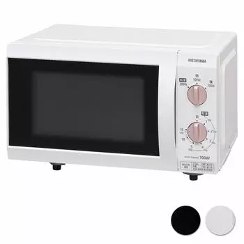 IRIS OHYAMA Микроволновая печь 18 л, однофункциональная, 700 Вт, плоский стол, Япония, белый, 60 Гц/Western IMB-F184WPG-6