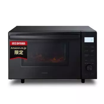 IRIS OHYAMA Микроволновая печь 18 л, плоский стол, Hertz Free, совместимая по всей стране, духовка, 11 автоматических меню, тосты, гарантия 1 год, зола ~600 Вт ~200