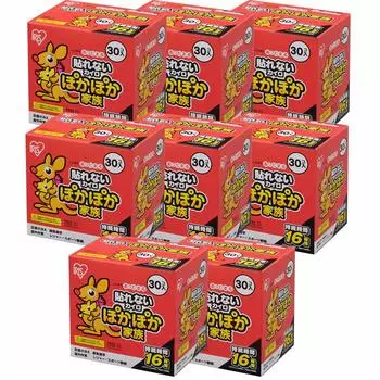 IRIS OHYAMA Одноразовые Cairo Regular 30 листов Теплые семейные [240 листов] Антипригарное покрытие