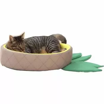 IRIS OHYAMA Охлаждающая кровать для домашних животных Ананас PCB-20P