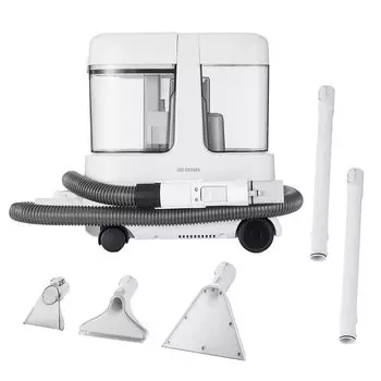 IRIS OHYAMA Ополаскиватель для чистки ковров Насадка для всасывания Чистящие средства Большая емкость Ополаскиватель для чистки Серый Белый [модель 2024] RNS-P1600