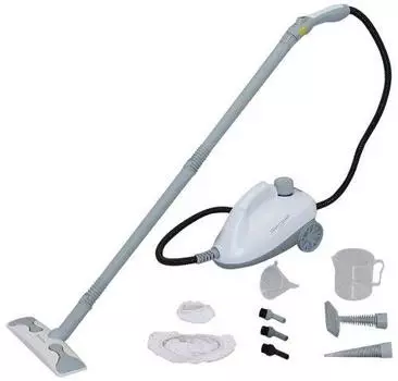 IRIS OHYAMA Пароочиститель контейнерного типа белого цвета STM-310