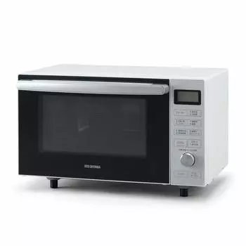 IRIS OHYAMA Перегретый пар Микроволновая печь Паровая чашка Плоская Доступная серия Духовка Гриль Ферментация 11 Автоматическая 3 Выход 1 год Белая духовка, Готовка, 18 л,