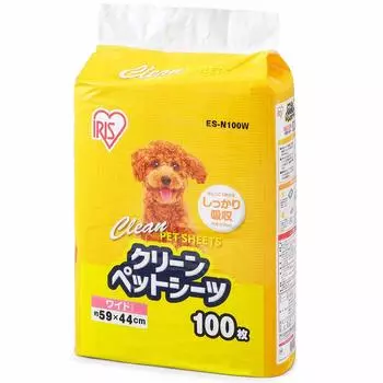 Iris Ohyama Pet Sheets Ультратонкие белые широкие 100 листов белый