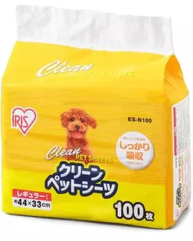 Iris Ohyama Pet Ultra Single Small Regular Size Бытовые товары Листы, Тонкие, Использование, Антибактериальные, Дезодорирующие, Собаки, (100 шт.), белый