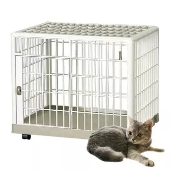 Iris Ohyama plastic cage 660 beige бежевый