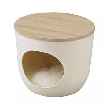 IRIS OHYAMA Пластик для собак и кошек в помещении с для маленьких собак и легкий натуральный домик, использование, подушка, моющийся, кошки,