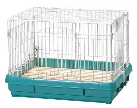 Iris Ohyama Rabbit Cage Pastel Green UK-650 зеленый пастельный