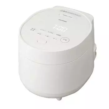 IRIS OHYAMA Rice Cooker, 3 Cups, Microcomputer Type, Brown Rice, Glutinous Barley, Complete Healthy Menu, 50 Different Types of Cooking Function, Extr