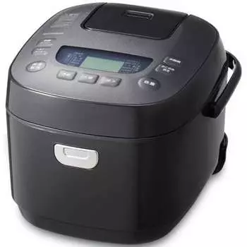 Iris Ohyama Rice Cooker 5.5 Cups Microcomputer Type Cooking Function for 50 Brands Extra Thick Pot Brown Rice 2022 Model RC-MEA50-B Black