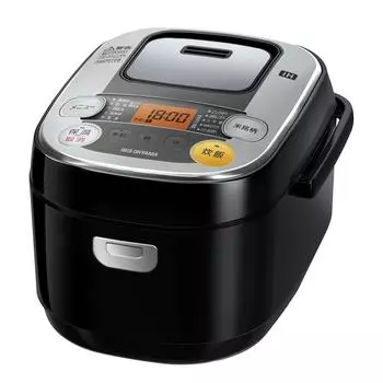 Iris Ohyama Rice Cooker IH Type 3 Cups with Different Brands Cooking Function Large Heat Power RC-IB30-B