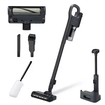 IRIS OHYAMA Сильнейшее всасывание IRIS OHYAMA Пылесос беспроводной пылесос с ручкой Циклонный пылесос Мощность всасывания Перезаряжаемый удобный электростатический шваброй daspo серый