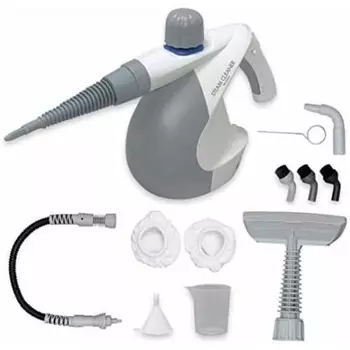 Iris Ohyama Steam Cleaner Handy Type Cleans dirt with high-pressure steam Uses fabric nozzle to remove wrinkles from clothes STM-303