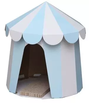 IRIS OHYAMA Точилка для ногтей Circus Tent Blue P-TTB-370S синий