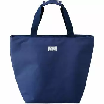 Iris Ohyama Tote Bag for Shopping Carry Silver Car Leisure Navy 522042cm SHPC-T