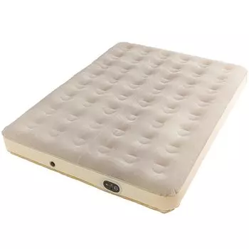 Iris Plaza Air Bed Air Mat Double Electric Electric Completed in about 90 Adjustable Velor Repair Set Disaster Storage Bag Ivory Bed, Mattress,