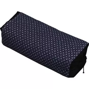 IRIS PLAZA Contains Domestic Tea Soba Adjustable 62 x 32 Cover Navy Pillow, Buckwheat, Leaves, Antibacterial, Men s Pillow, Height, cm, Included,