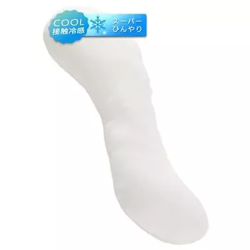 IRIS PLAZA Cool Body Pillow with Cool Touch 105 x 35cm Flexible Material x Moisture Absorbent Quick Drying Soft to the Touch Reversible Antibacterial