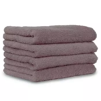 Iris Plaza Face Towels Charcoal Gray (4-Pack)