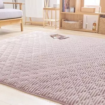 Iris Plaza Flannel Rug Smoky Lavender (without needles) 190240
